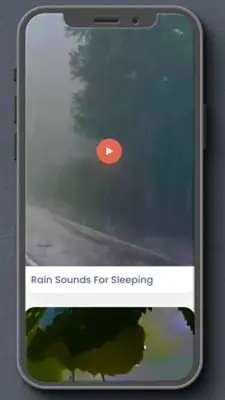 Thunderstorm Rain White Noise android App screenshot 4